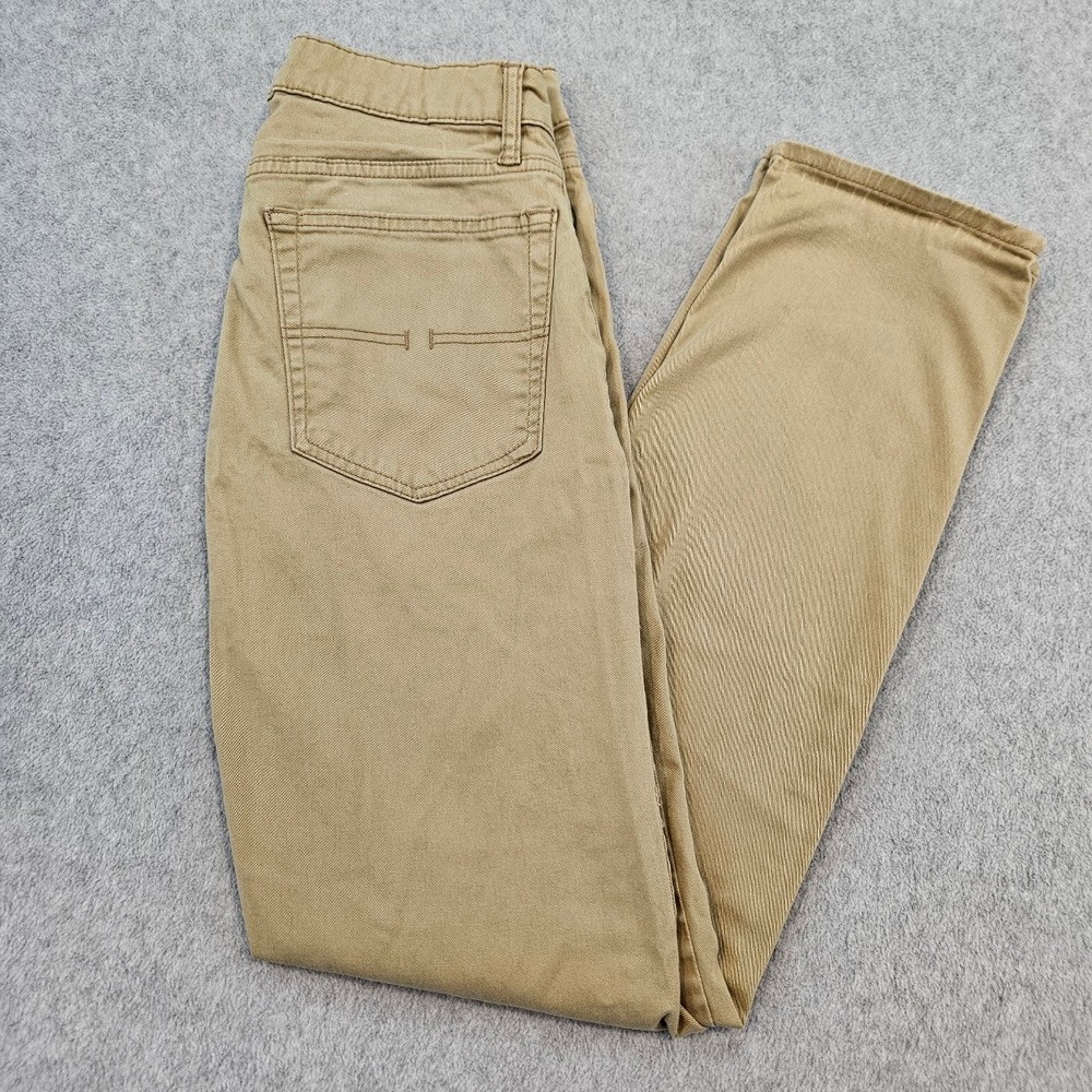 US Polo Assn Mens Khaki Pants 30x32 Tan Activate Stretch Straight Leg 11 2248 4M